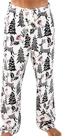 Lazy One Animal Pajama Pants for Men, Men's Separate Bottoms, Lounge Pants