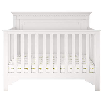 Baby Relax Teri 5-in-1 Convertible Crib, White