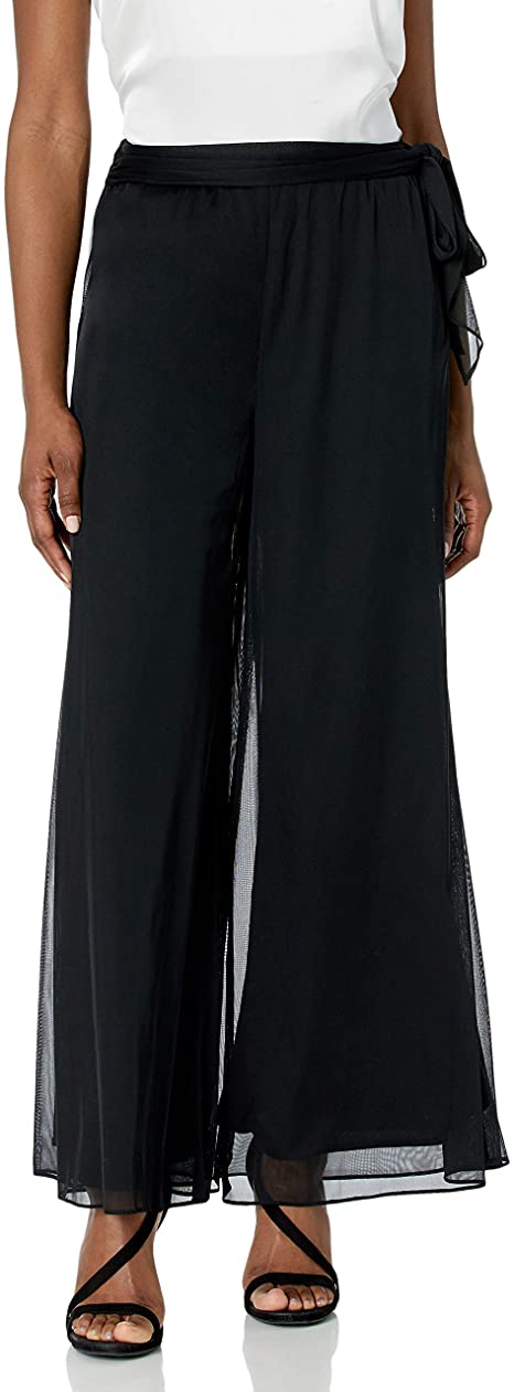 Alex Evenings Women's Wide Leg Dress Pant (Petite Regular Plus Sizes)