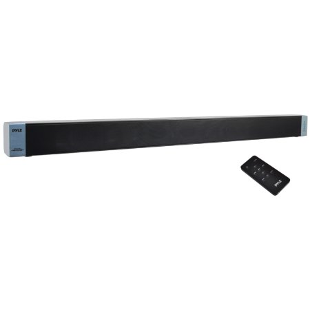 Pyle PSBV250BT Audio Level Bluetooth Stereo SoundBar Home Theater Digital Speaker System, Remote Control and AUX Input