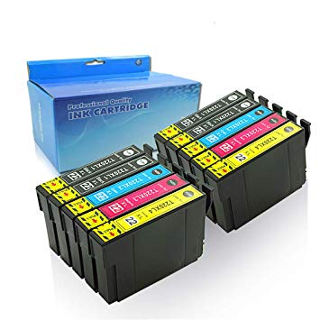 LiC-Store 10x (4 Black 2 Cyan 2 Magenta 2 Yellow) Compatible for Epson 220 / 220XL Ink Cartridges for Expression XP-320, XP-420, XP-424 & Workforce WF-2630, WF-2650, WF-2660, WF-2750, WF-2760 Printer