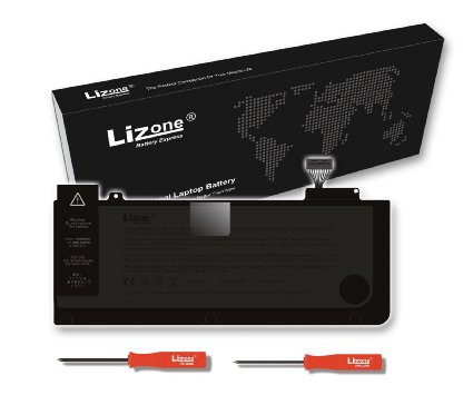 Lizone® 65.5Wh Supper Capacity MacBook Pro 13.3" A1322 020-6764-A 020-6765-A Laptop Battery for Apple MacBook Pro 13.3" Mid 2012 MacBookPro9,2 A1278, MD101*/A or MD102*/A, Late 2011 MacBookPro 8,1 A1278, MD313*/A or MD314*/A, Early 2011 MacBookPro8,1 A1278, MC700*/A or MC724*/A, Mid 2010 MacBookPro7,1A1278, MC374*/A or MC375*/A, Mid 2009 MacBookPro5,5 Aluminum Unibody A1278, MB990*/A or MB991*/A Laptop Battery -18 Months Warranty Super Capacity 10.95V/65.5Wh