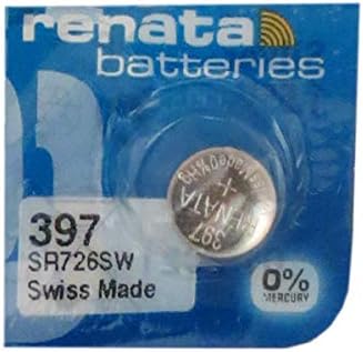 397/396 (SR726SW) Renata Silver Oxide Button Battery (10)