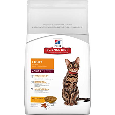 Hill's Science Diet Cat Food for Healthy Weight and Weight Management