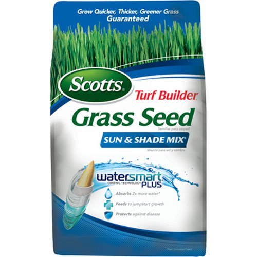 Scotts Turf Builder Grass Seed - Sun and Shade Mix, 7-Pound (Not Sold in Louisiana)