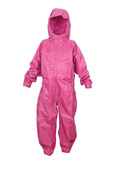 DRY KIDS - Waterproof Rainsuit 3-4 Yrs Rasp Pink