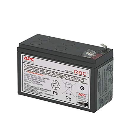 APC APCRBC154 Battery Replacement for Back-UPS Models BE600M1, BE670M1, BN675M1, Black