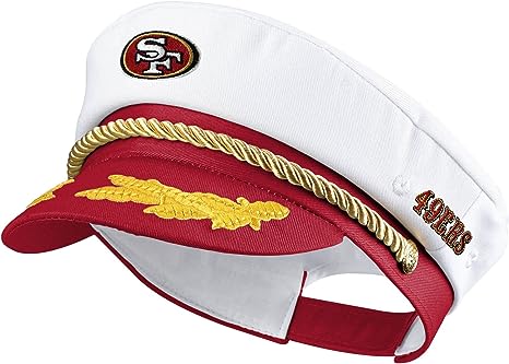 FOCO NFL Mens NFL Team Logo Sailing Yahct Boat Captain's Hat