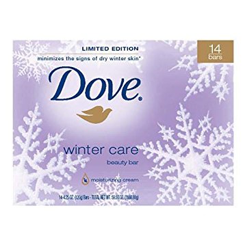 Dove Winter Care Beauty Bars - 14/4oz