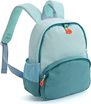 Zicac Children's Cute Canvas Backpacks Toddler Backpack (Blue) (Blue)