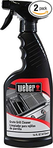 Weber Grill Cleaner Spray - Professional Strength Degreaser - Non Toxic 16 oz Cleanser (2 Pack)