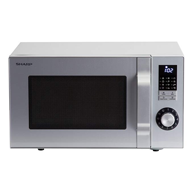 Sharp R344SLM 25L 900w Digital Microwave Silver