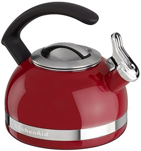 KitchenAid 2.0-Quart Kettle with C Handle and Trim Band - Empire Red