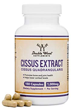 Cissus Quadrangularis Super Extract, 150 Capsules, Made in the USA, Dietary Supplement for Joint and Tendon Pain, 1000mg Serving Size