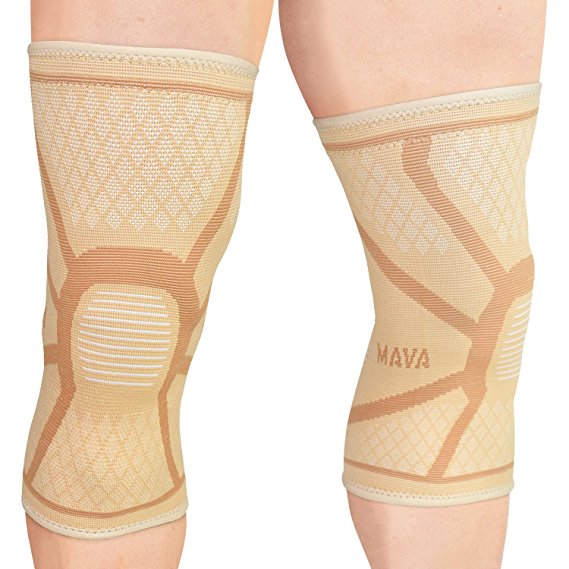 Mava Sports Knee Compression Sleeve Support