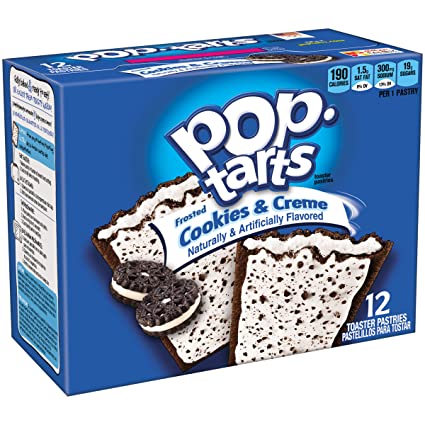 Pop-Tarts Frosted Cookies & Cream-12Count