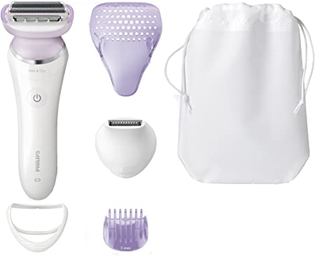 Philips SatinShave Prestige Women's Electric Shaver, Cordless Hair Removal with Trimmer, BRL170/50