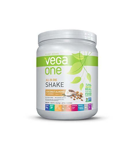 Vega One Plant Protein Powder, Coconut Almond, 14.7 Ounce