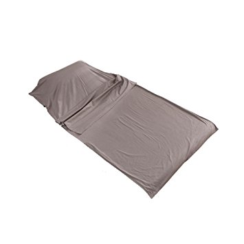 OUTRY Travel and Camping Sheet, Sleeping Bag Liner / Inner, Lightweight Summer Sleeping Bag