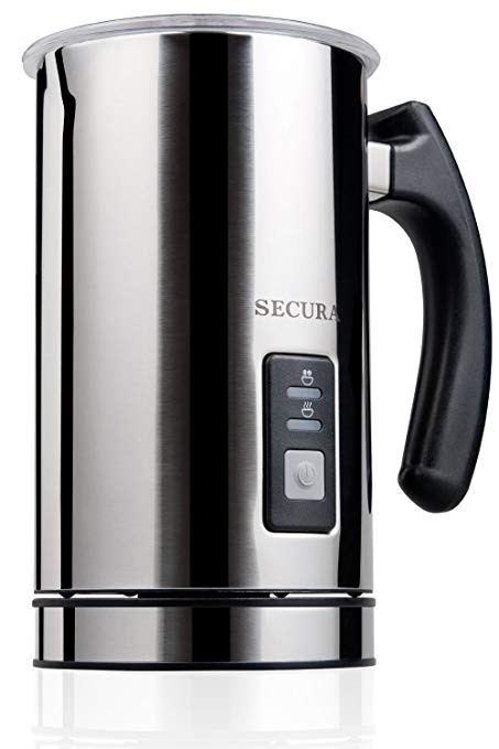 Secura Automatic Electric Milk Frother and Warmer 2-YEAR Warranty