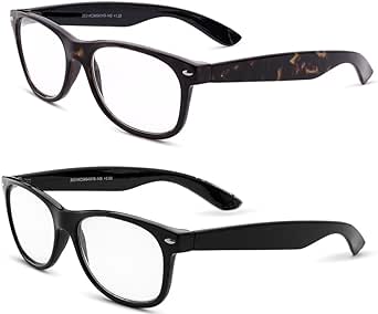 Specs retro 80's Vintage Reading Glasses Value Pack