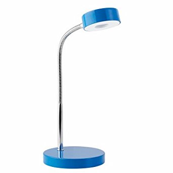 Globe Electric Company 12645 LED Desk Lamp, Blue