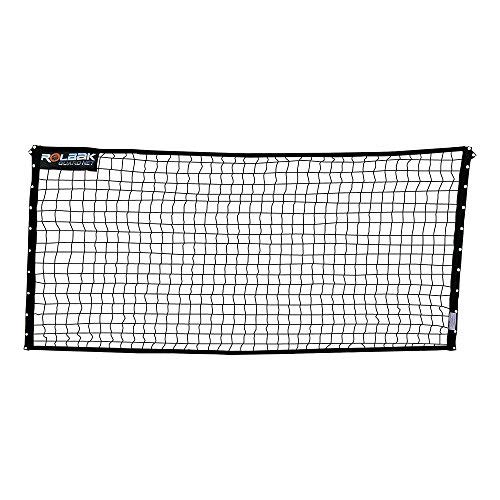 Rolbak 10 Feet Guard Net Set with Pegs, Ground Anchors, Steel Posts and Carry-All Bag