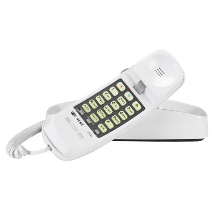 AT&T Trimline Corded Phone White