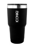 ICONIQ Stainless Steel Vacuum Insulated Tumbler 30 Ounce Black