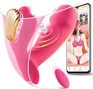 Sex Toys Remote Control Vibrator - App Wearable G Spot Dildo Vibrators with 9 Flapping & Vibration Modes, Panty Vibration for Women Clitoral Stimulator, Female Adult Sex Toy for Couples Games