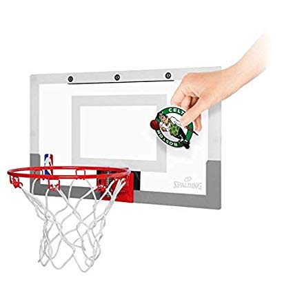 Spalding NBA Slam Jam Over-The-Door Mini Basketball Hoop Backboard Set