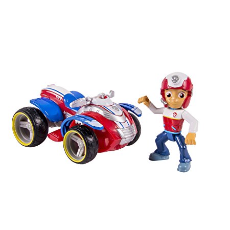 Paw Patrol Nickelodeon, Paw Patrol - Ryder'S Rescue Atv, Vechicle And Figure