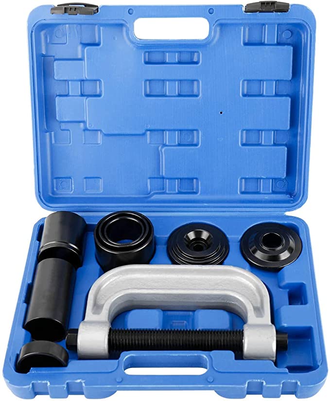 FreeTec Heavy Duty Ball Joint Press Removal Tool Kit, Pitman Arm Puller for Most 2WD and 4WD Cars and Light Trucks