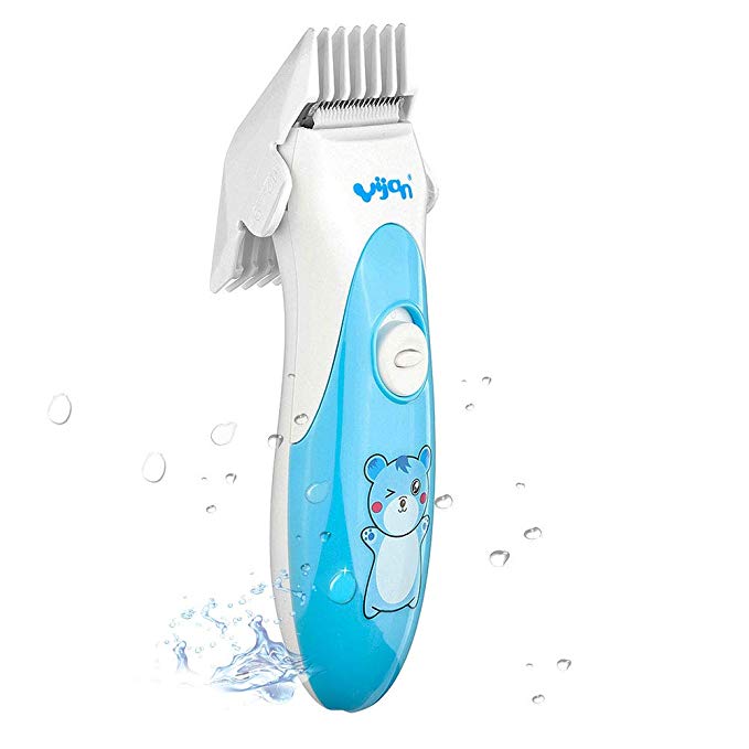 Yijan Baby Hair Cutter Trimmer Clippers for Kids Waterproof Quiet Chargeable HK828S