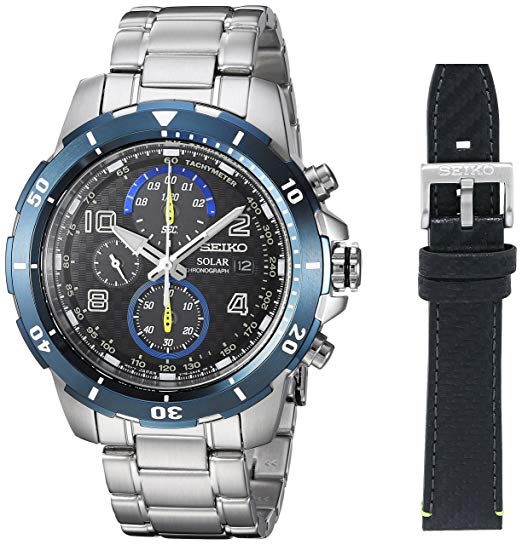 Seiko Men's Jimmie Johnson Special Addition Solar Chronograph