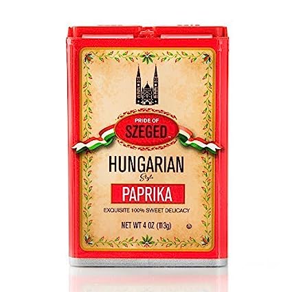 Szeged Sweet Hungarian Paprika, 4 Ounce Container