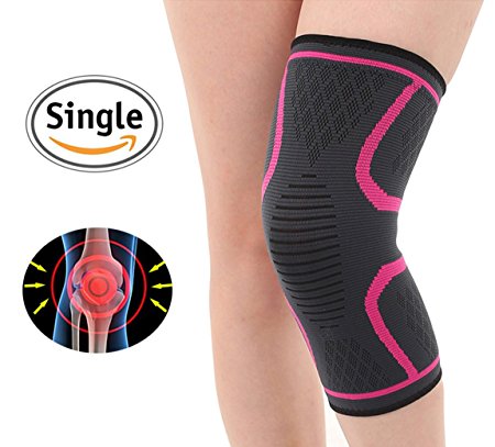 FREEMASTER Knee Sleeves Support for sports Knee Brace running Knee Compression Wrap Men Women