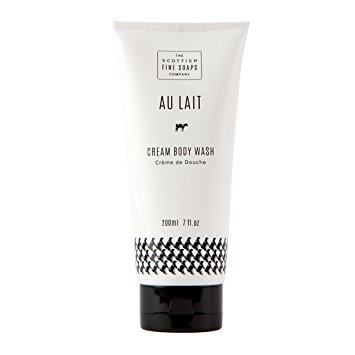 Au Lait Cream Body Wash Tube 200ml shower gel by Scottish Fine Soaps