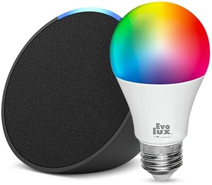 Echo Pop   Evolux Smart Bulb | Charcoal