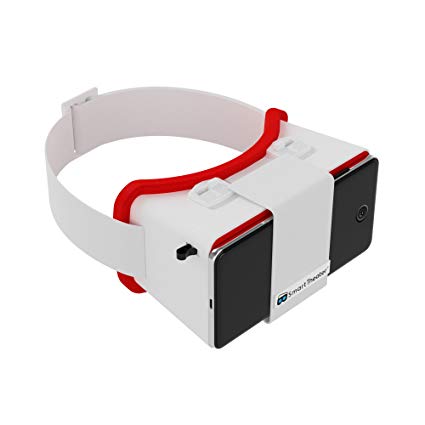 Virtual Reality Headset for SmartPhones (White) by SmartTheater