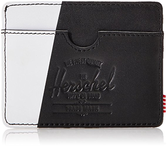 Herschel Supply Co. Men's Charlie Leather White/Aqua