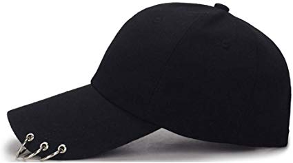 K-POP Ring Baseball Cap - Dad Hats Rings, Womens Mens Adjustable Snapback Hip Hop Flat Hat