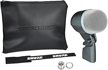 Shure BETA 52A Supercardioid Dynamic Kick Drum Microphone with High Output Neodymium Element