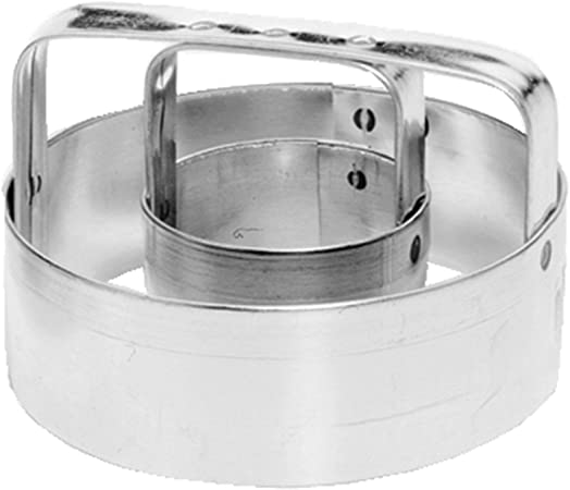 Fox Run 5754 Donut Cutter, Tin-Plated Steel, 3-Inch