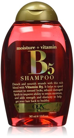 OGX Moisture Plus Vitamin B5 Shampoo, 13 Ounce