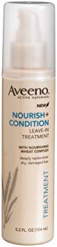 Aveeno Nourish  Condition Treatment Spray, 5.2-Ounce Bottles (Pack of 3)