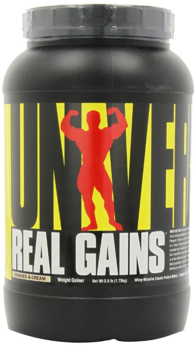 Universal Nutrition Real Gains Cookies and Cream 38-Pounds