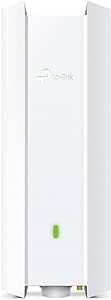 TP-Link EAP610-Outdoor | Omada True WiFi6 AX1800 Gigabit Outdoor Access Point | Mesh, Seamless Roaming, MU-MIMO | PoE  Powered | IP67, White (Renewed)