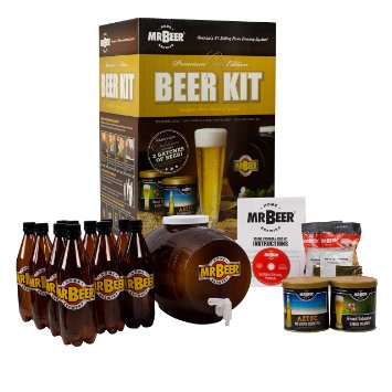 Mr Beer Premium Gold Edition Home Brewing Craft Beer Kit