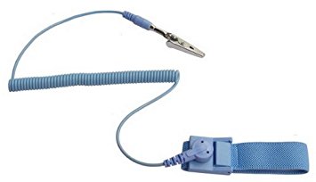 Anti-Static Wrist Strap Grounding Cord with Adjustable Band